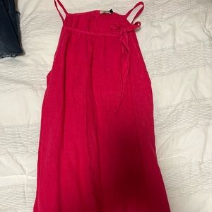 Cute pink bow dress!